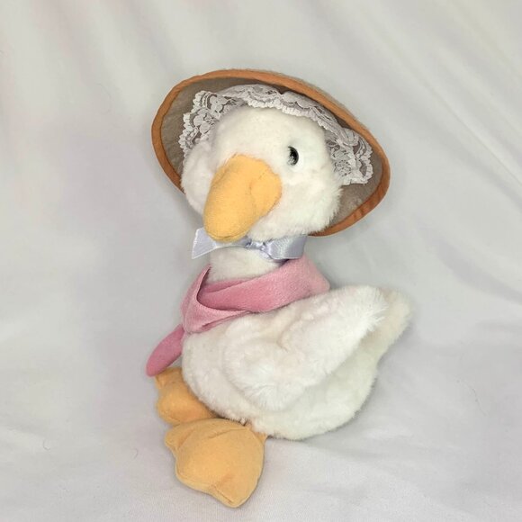 Vintage 1988 Applause Mother Goose Plush 12” Rattle #15325 – Bonnet & Shawl - Picture 15 of 15